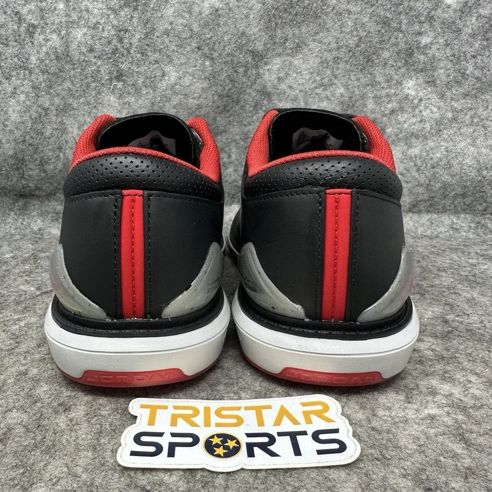 Air Jordan ADG 5 Golf Shoes Mens Size 9.5 Black Fire Red Bred Nike FQ6642-001